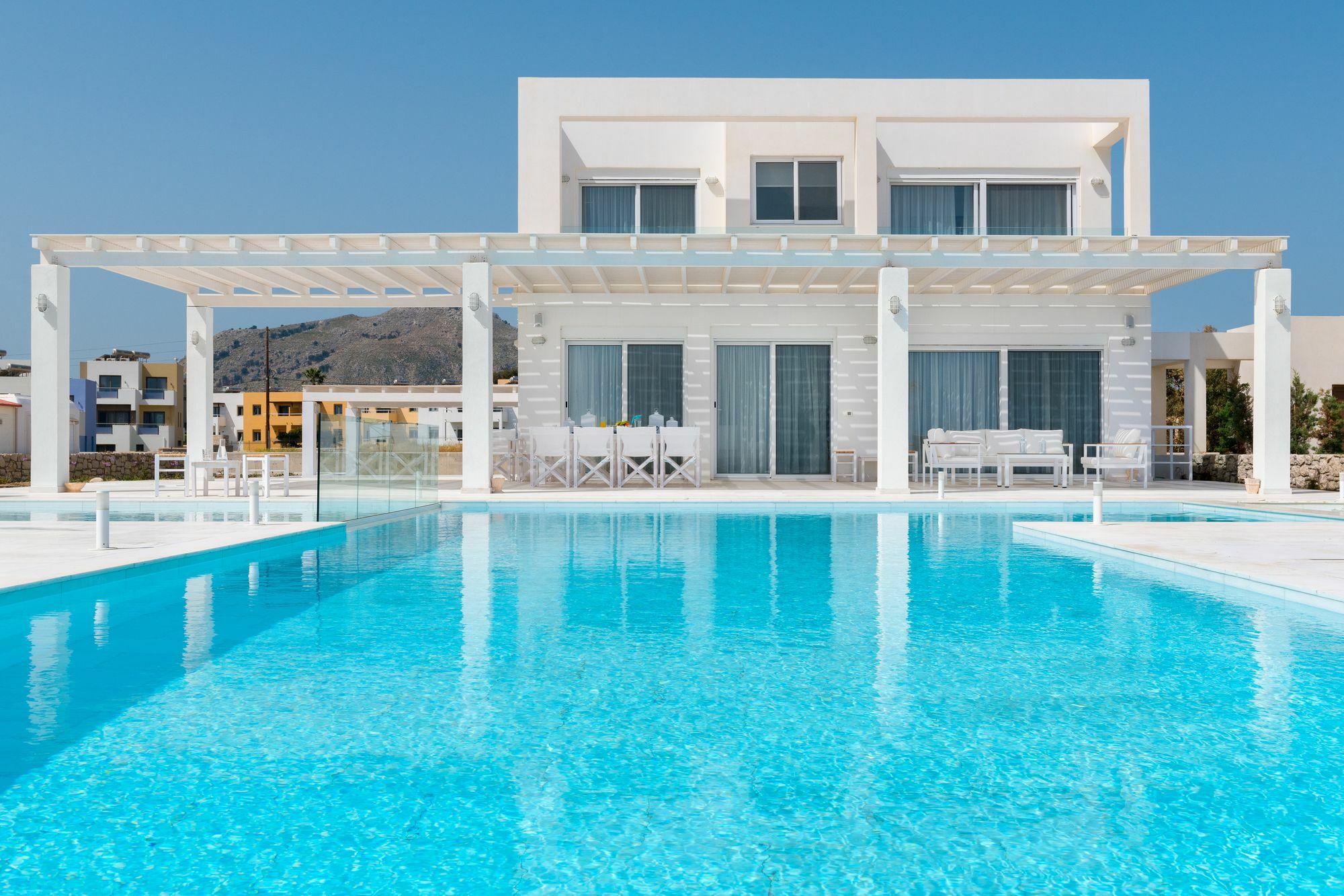 Maria & Nada Beachfront Villas Kolymbia Dış mekan fotoğraf