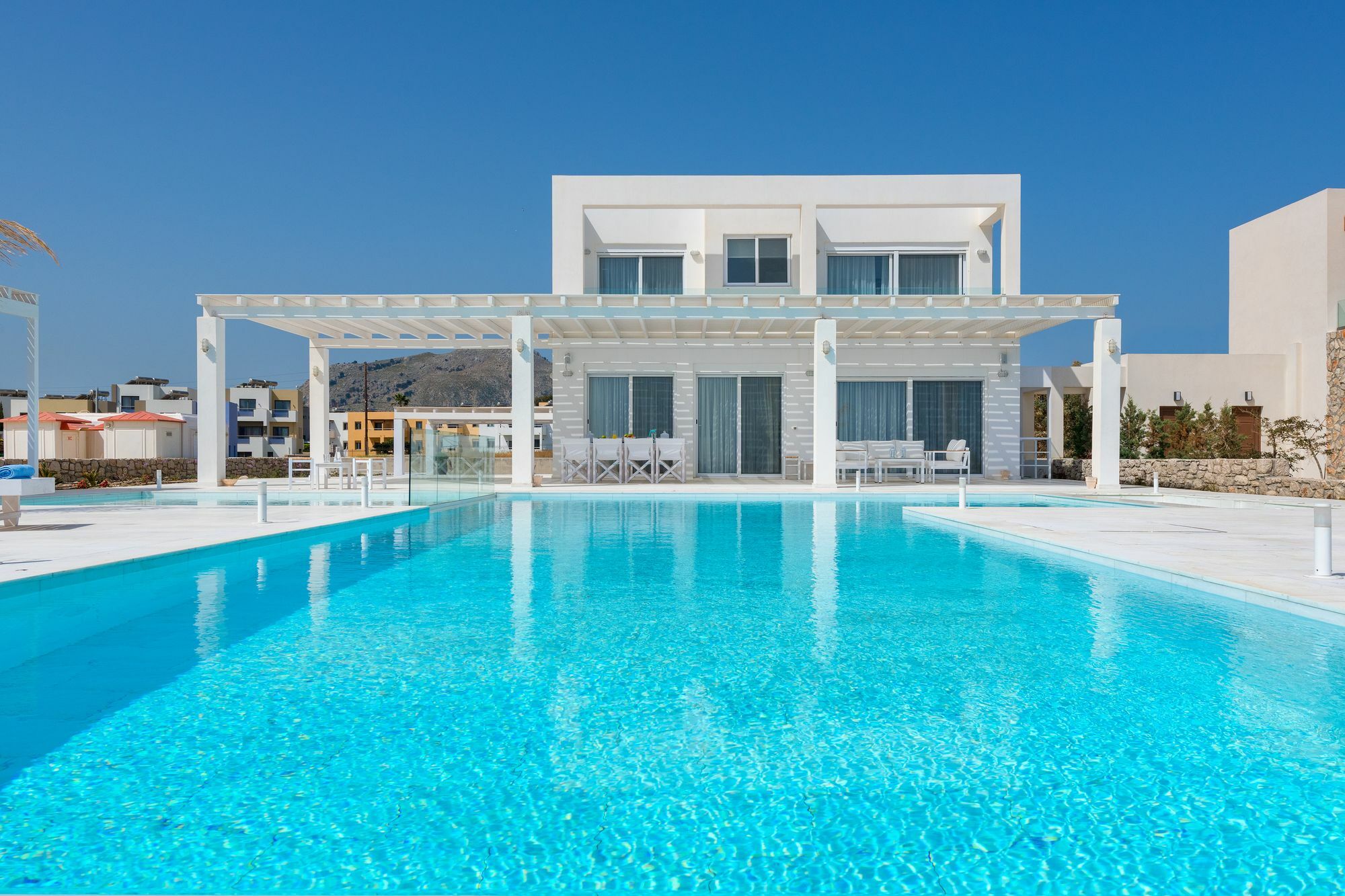 Maria & Nada Beachfront Villas Kolymbia Dış mekan fotoğraf